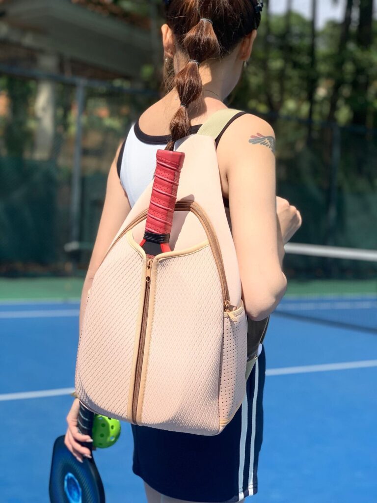 Pickleball paddle bag