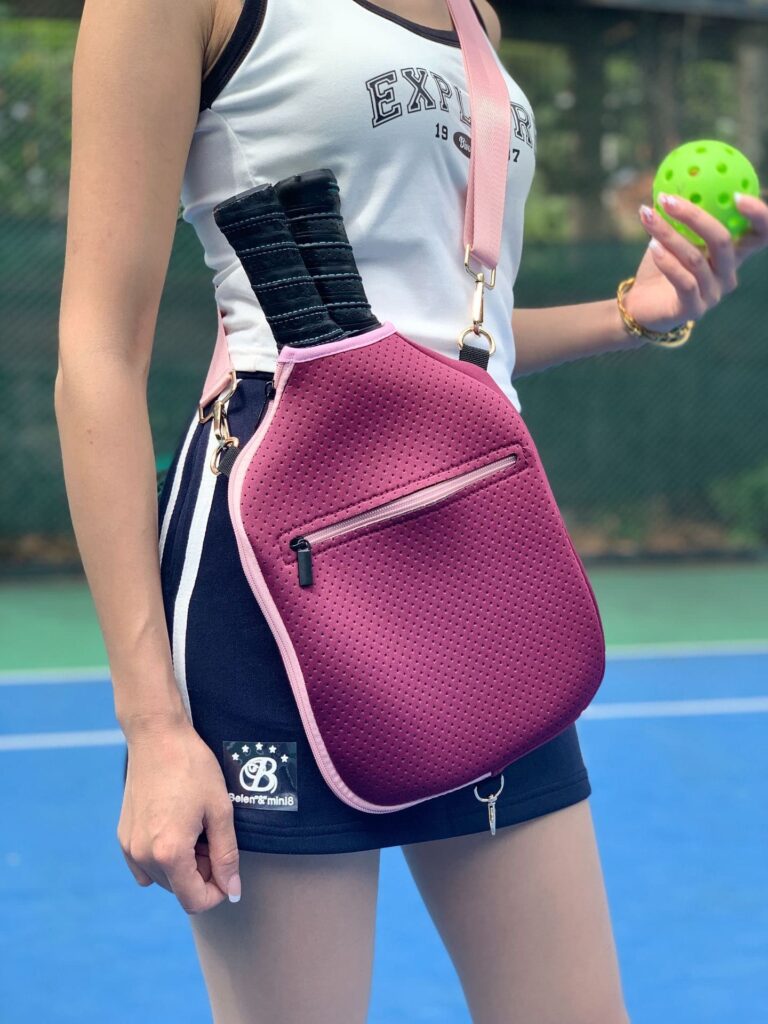Pickleball paddle bag