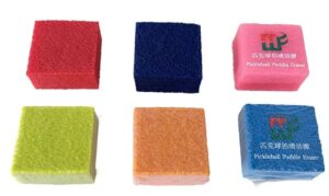 Pickleball paddle eraser